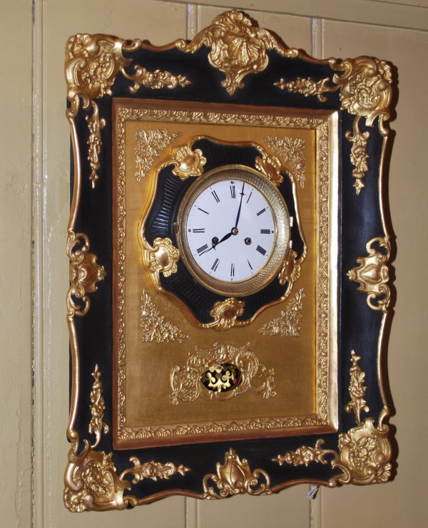 Blondel-Rahmenuhr fertig restauriert