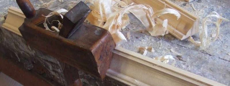 Luxus-Leiste handgehobelt