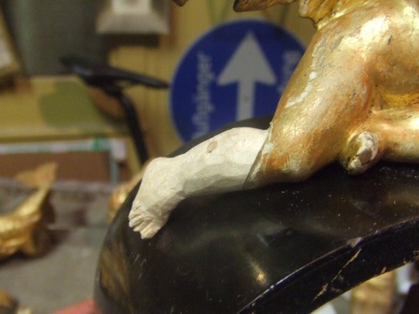 Schnitzerei-Lindenholz