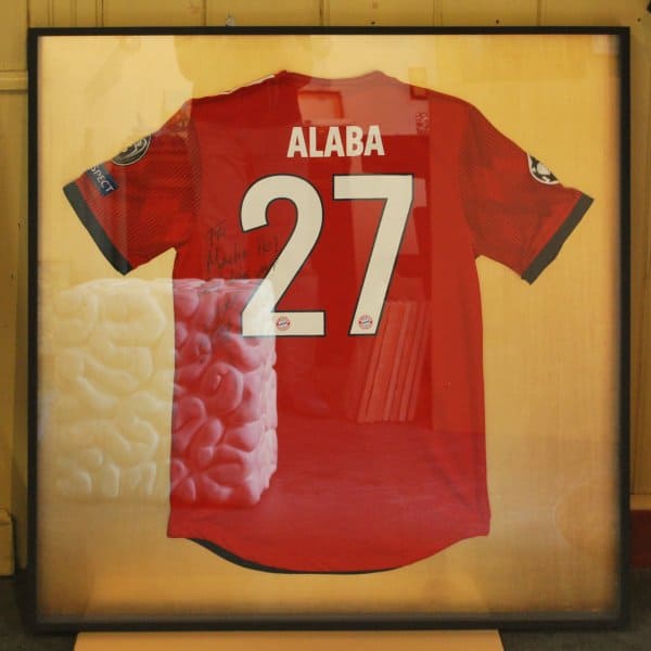 Objektrahmen Fußballer T-Shirt