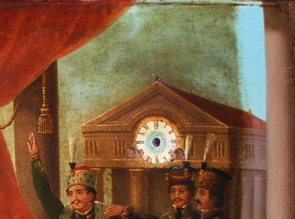 Bilderuhr-Restaurierung