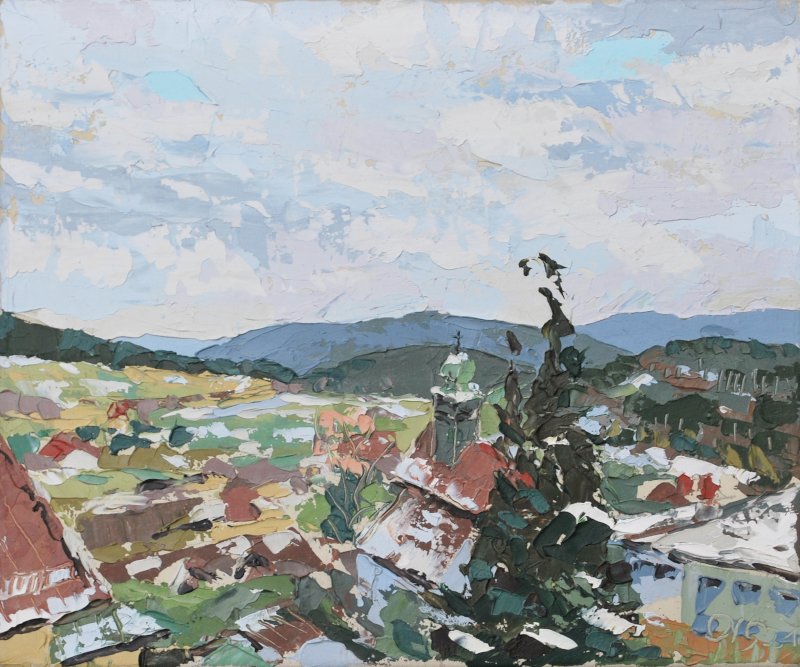 Grünbach Landschaftsmalerei Künstler heute zeitgenössisch