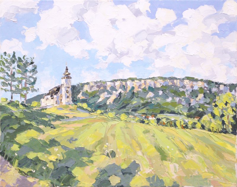 Höflein Landschaftsmalerei Künstler heute zeitgenössisch