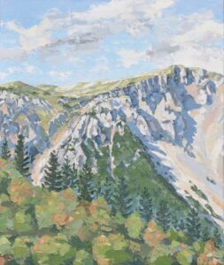 Schneeberg Landschaftsmalerei Künstler heute zeitgenössische Kunst